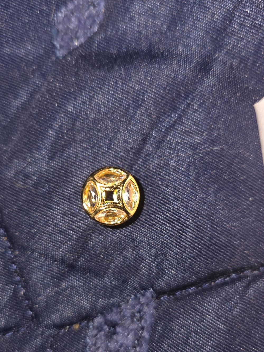 Shine Gold Fortune Cookie Charm